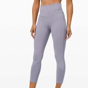 Lululemon All The Right Places Crop II 23" Leggings - Peri Purple (Size 6)